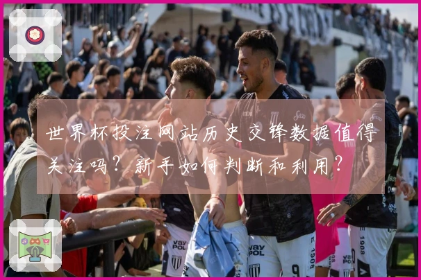 世界杯投注网站历史交锋数据值得关注吗？新手如何判断和利用？